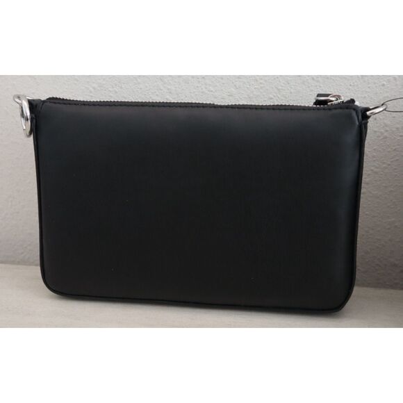 DKNY R43E5H15 Women's O/S Black PU Leather Logo Print Haven Crossbody Bag - Picture 13 of 16